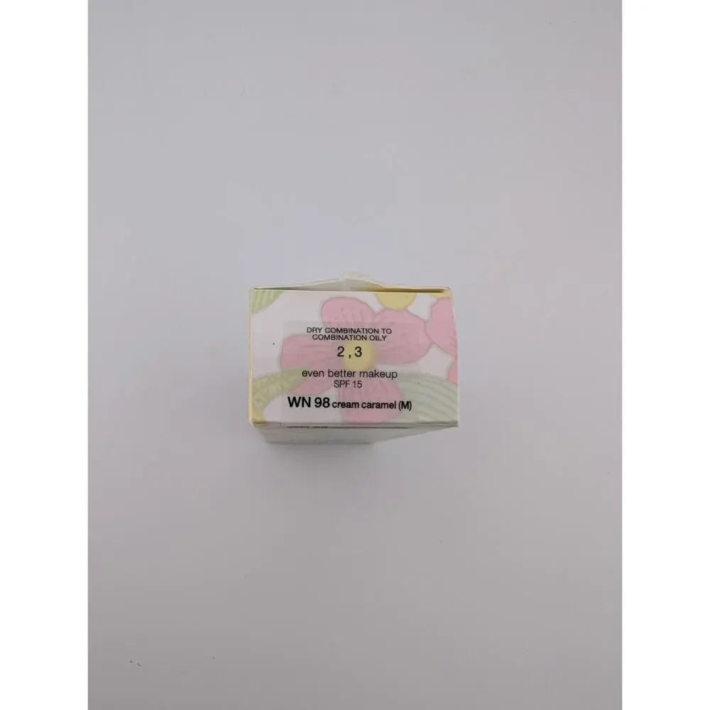 Clinique Even Better Cream Caramel Foundation Makeup Broad Spectrum SPF 15 WN98